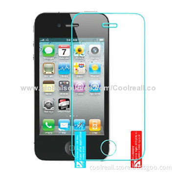 Real Japanese Glass/Glue Tempered-glass Screen Protector for iPhone 5, 5S, 9H Hardness
